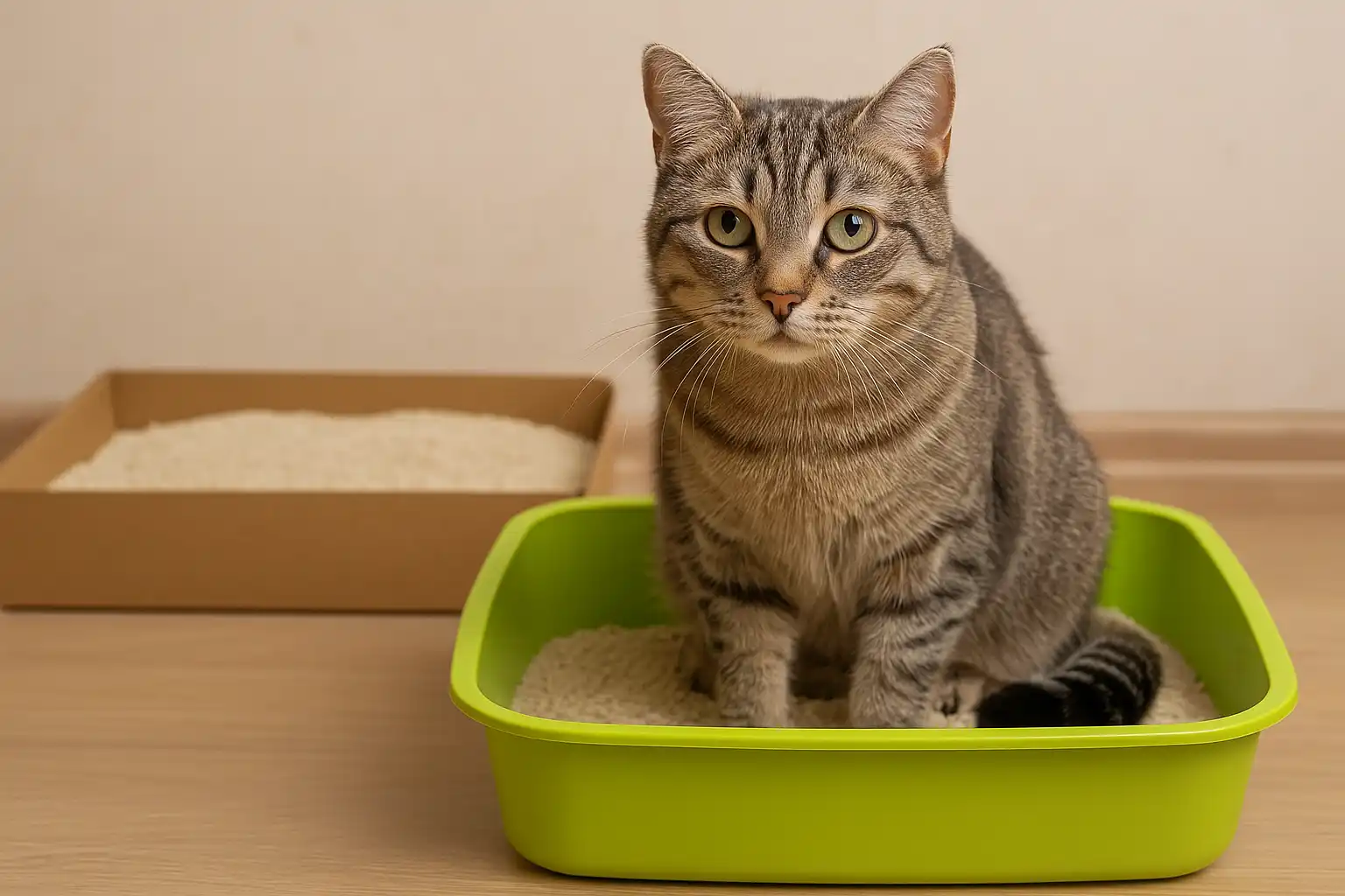 Areia para gatos biodegradável: vale a pena?